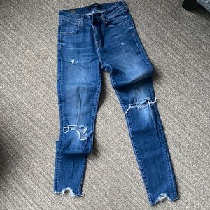 J Brand high rise skinny